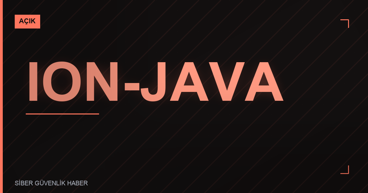 Amazon ion-java Güvenlik Bildirimi: Zafiyetler Tespit Edildi