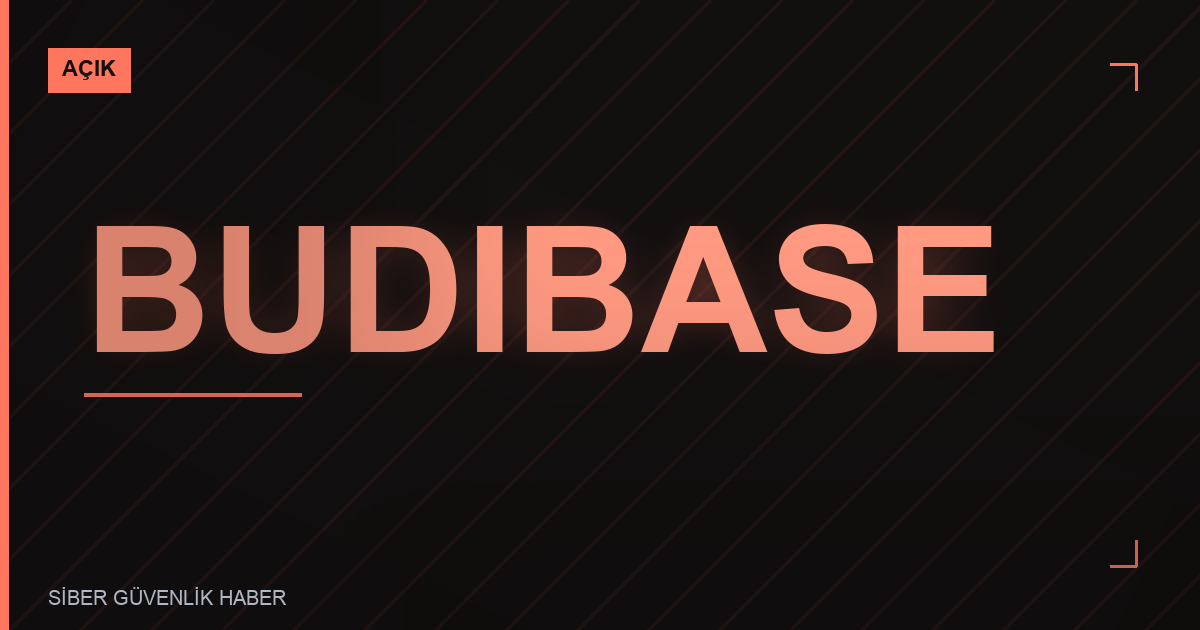 Budibase Ürününde Güvenlik Zafiyeti Tespit Edildi