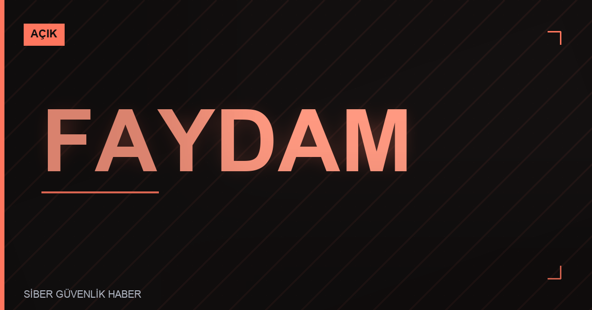 FAYDAM Datalogger'da Güvenlik Açığı Tespit Edildi