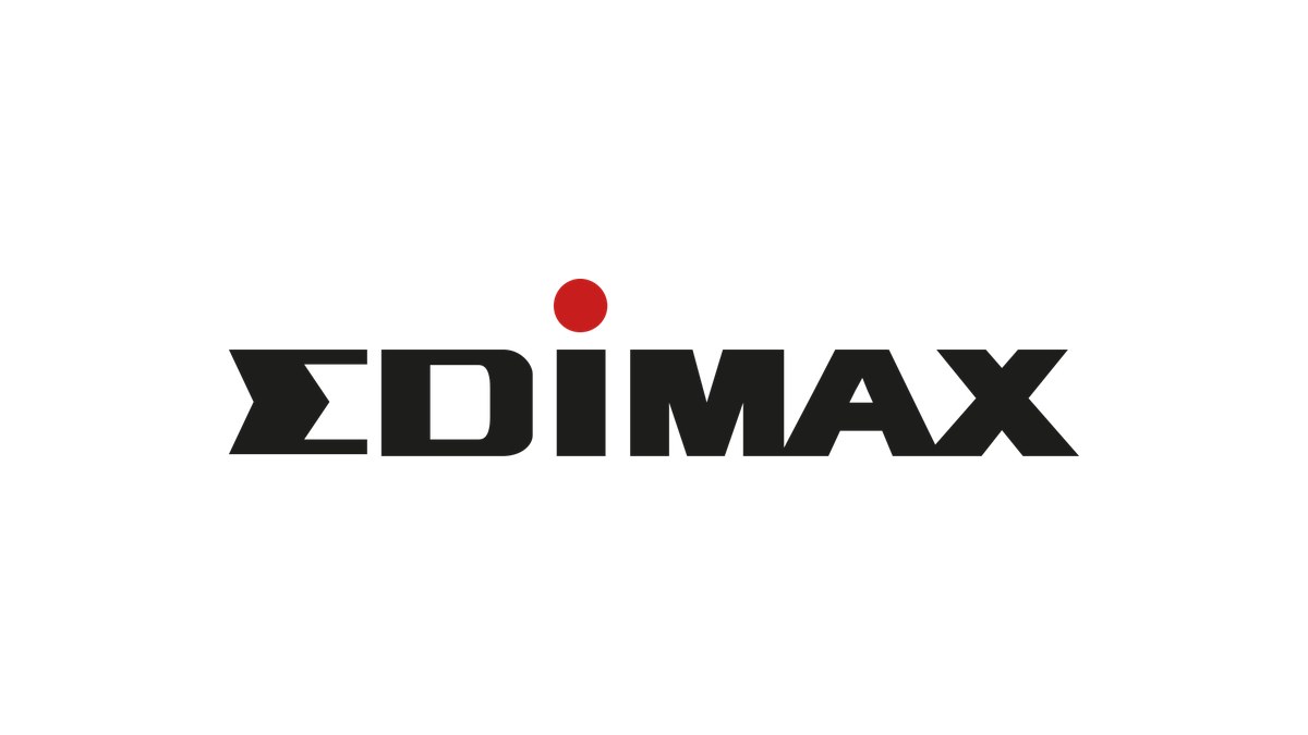 Edimax logosu, beyaz zemin