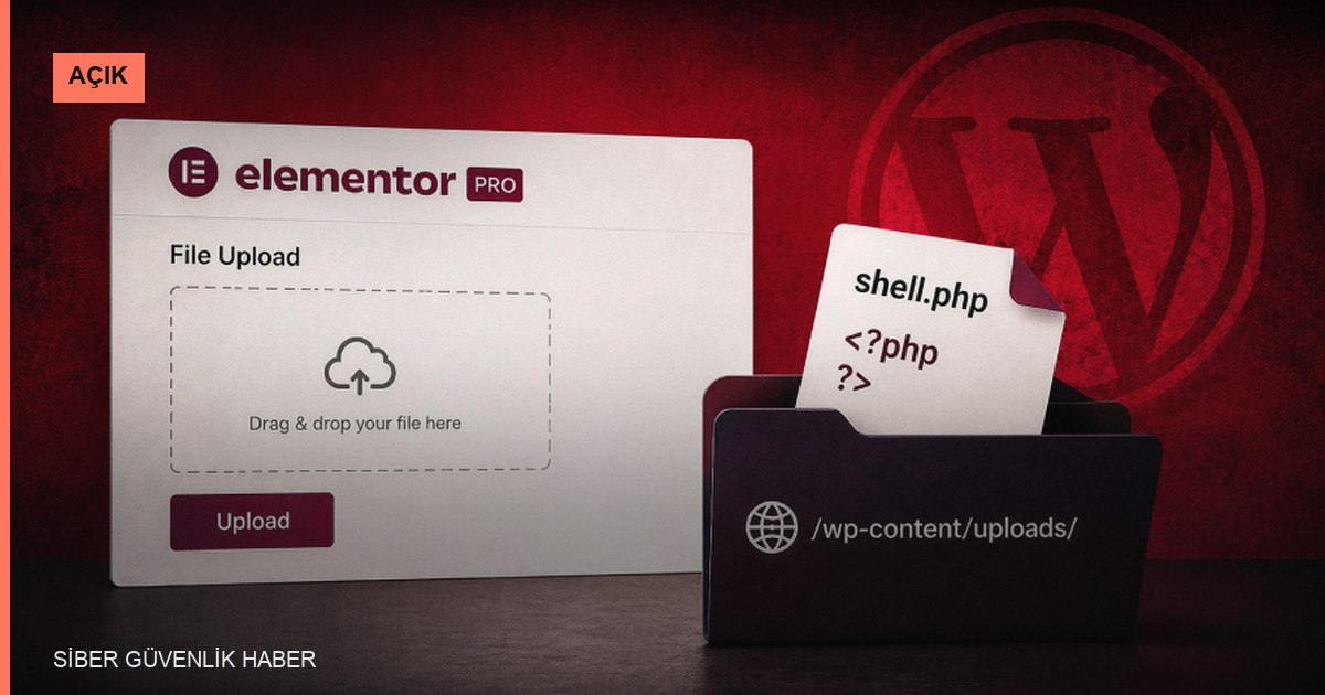 Elementor Pro Açığı, Yetkisiz Saldırganların PHP Yüklemesine ve Kod Çalıştırmasına İzin Verebilir