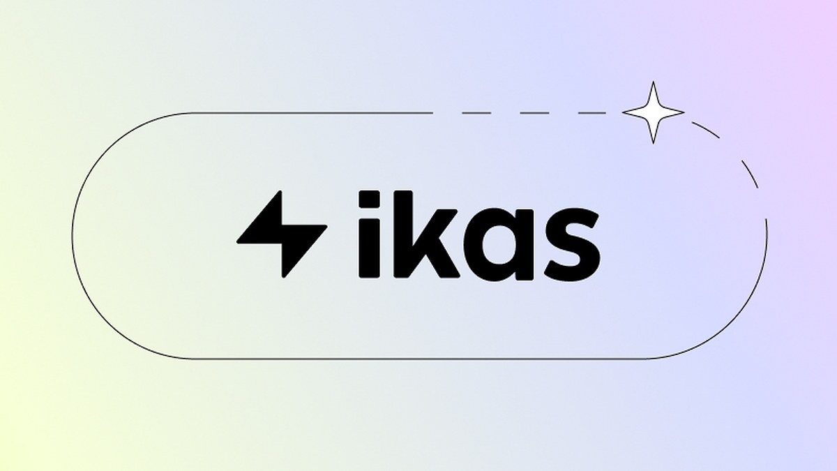 ikas e-ticaret altyapısının logosu, açık renk zemin üzerinde