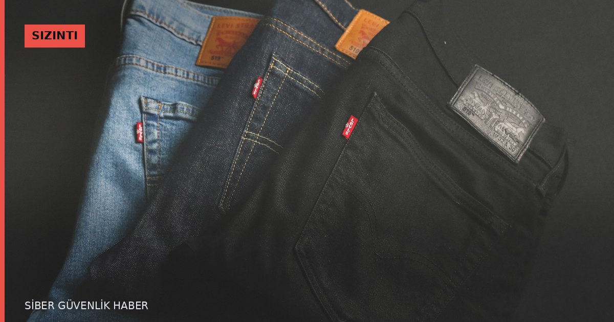 Levi Strauss, üç çalışanın bilgisayarından kurumsal veri çıktığını bildirdi