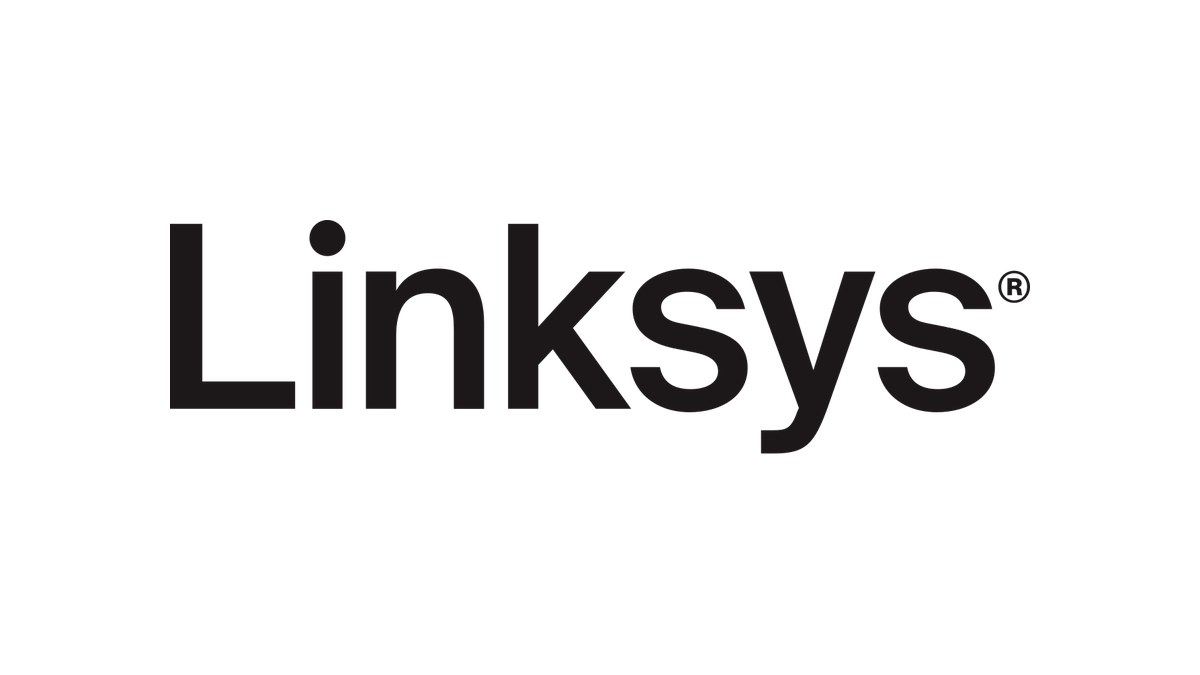 Linksys logosu, beyaz zemin