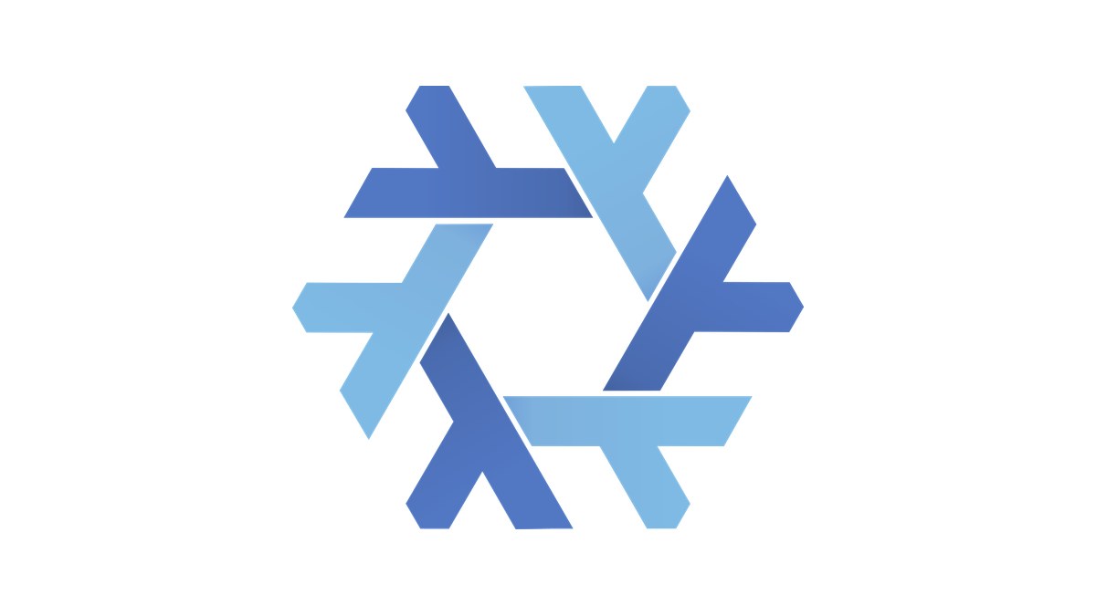 Nix paket yöneticisinin kar tanesi logosu