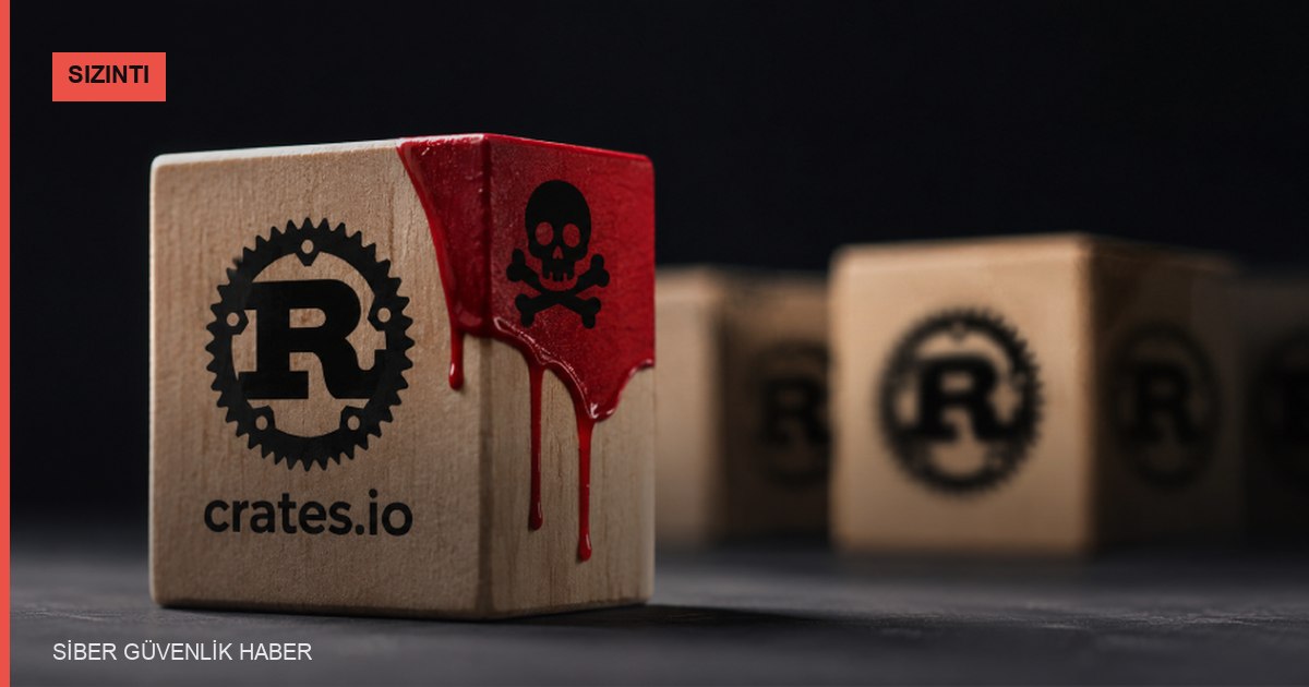 Rust Tedarik Zinciri Saldırısı, 245 Milyon İndirme Alan Kütüphanelerde Zararlı Yazılım Bıraktı
