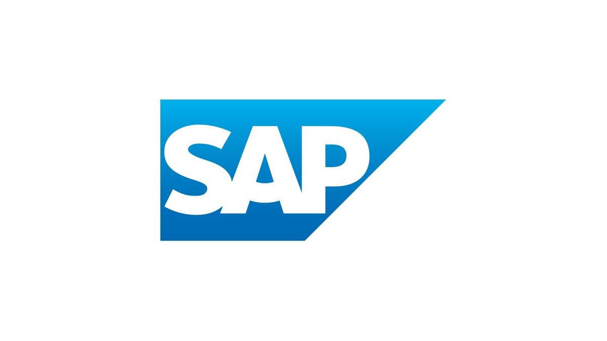 SAP logosu, beyaz zemin